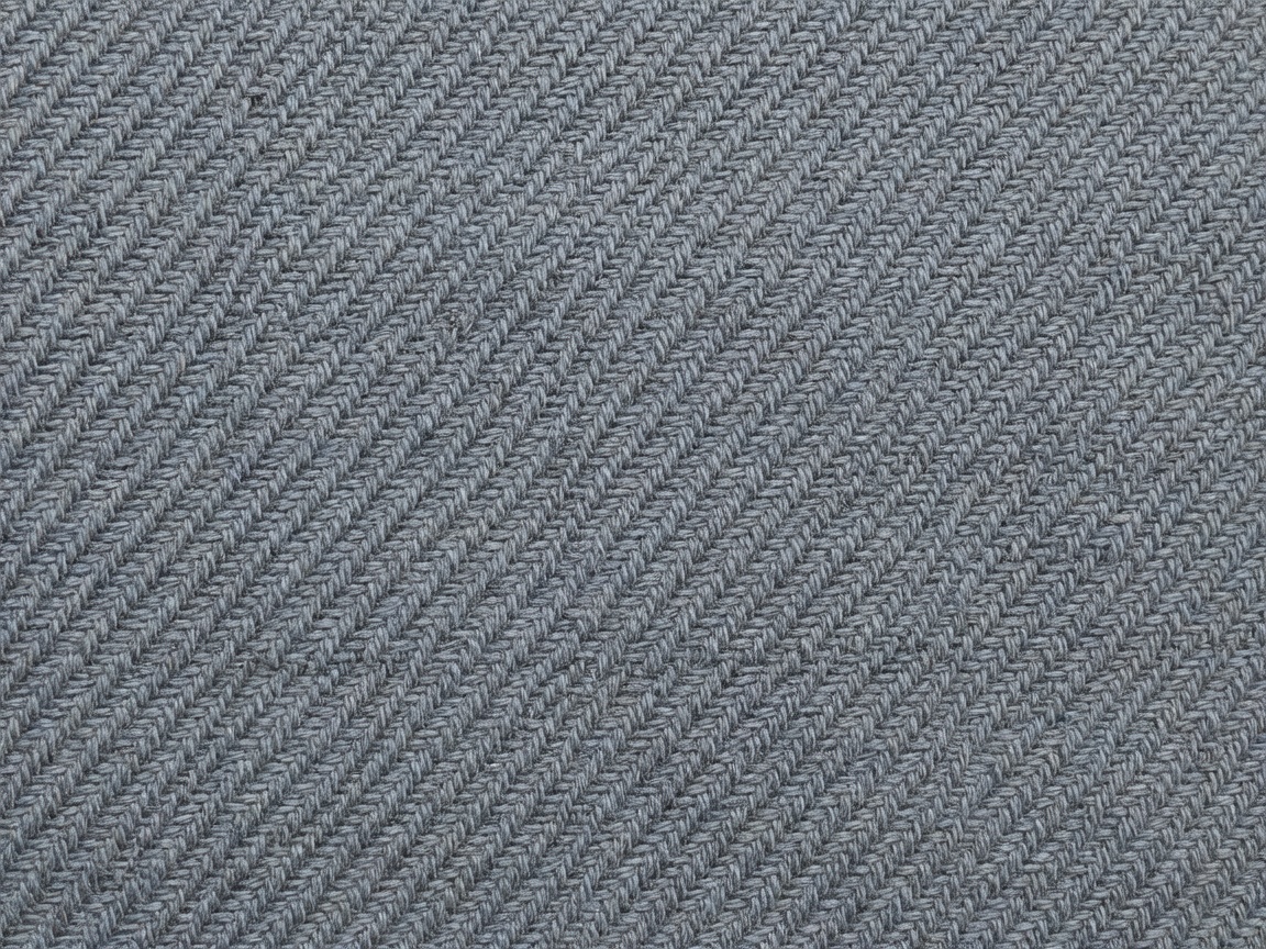 Twill weave fabric showing diagonal pattern structure